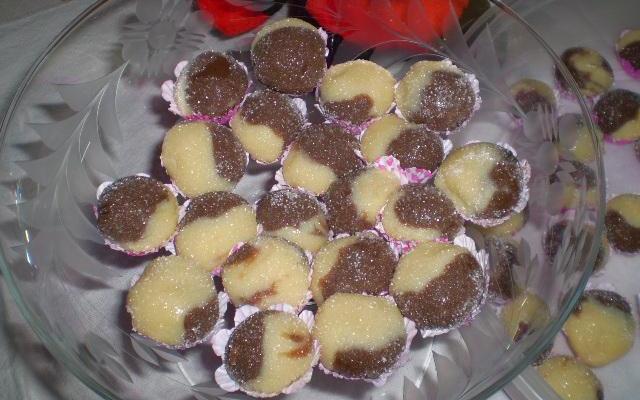 Doce brigadeiro casadinho