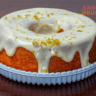 Bolo de Limão com Cobertura de Mousse de Limão